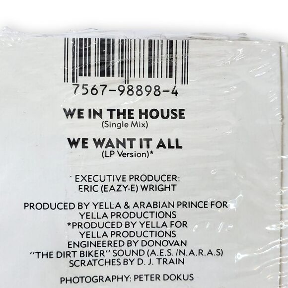 JJ Fad We In The House Sealed 1990 Cassette Single, Hip-Hop Rap Ruthless Records - Picture 5 of 10